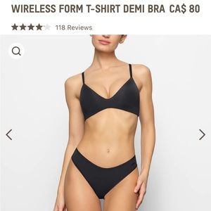 NWT SKIMS WIRELESS FORM T-SHIRT BRA